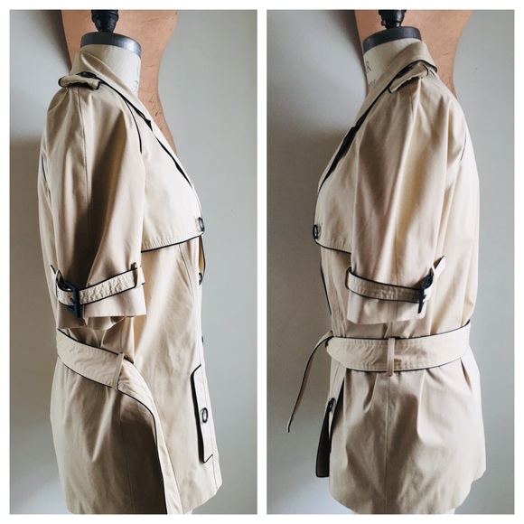 Fendi Stretch Cotton Short Sleeve DB Jacket - Picture 2 of 7